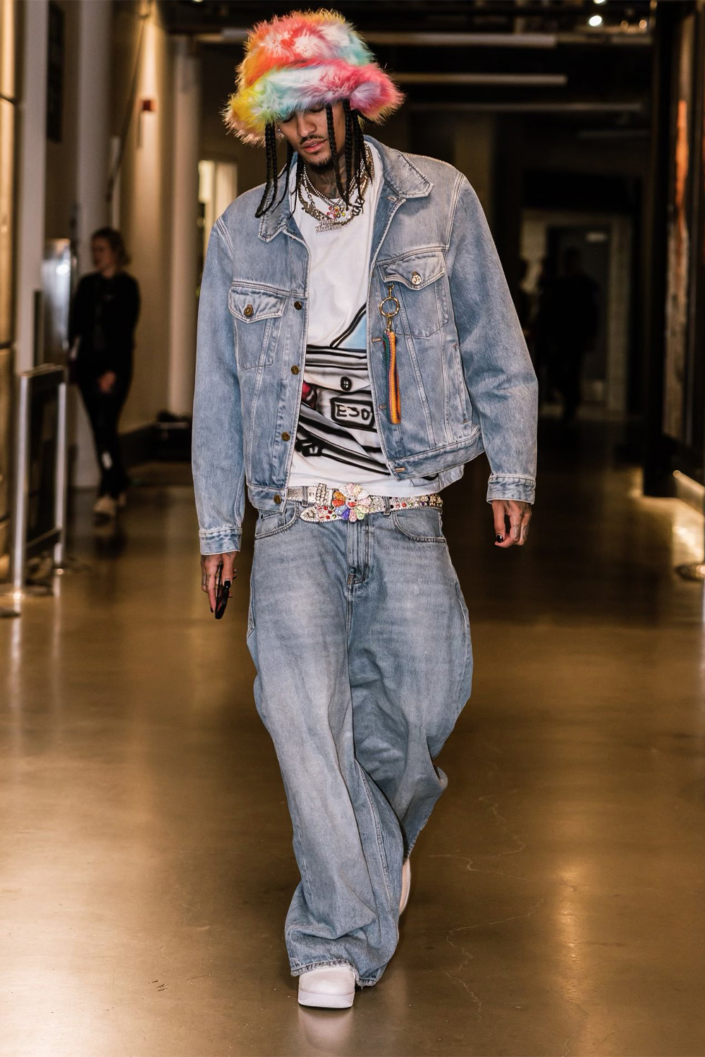 Загварын инфлюенсерүүдтэй эн тэнцэхүйц хувцасладаг NBA-ын тоглогчид (фото 37)