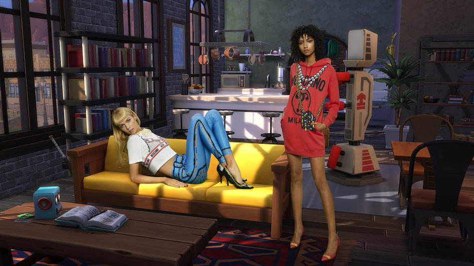 Moschino брэнд The Sims видео тоглоомоос сэдэвлэсэн цуглуулга танилцууллаа (фото 8)