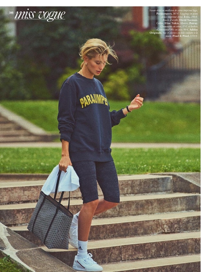 Хейли Бибер Vogue сэтгүүлд зориулан Диана гүнжийн дүрд хувирлаа (фото 1)