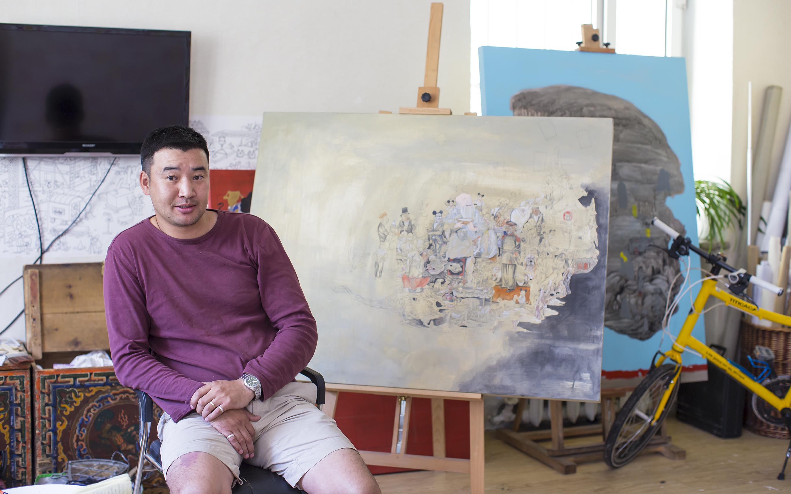 Улаанбаатар бүтээл: Уламжлалт монгол уран зураг орчин цагт (фото 1)