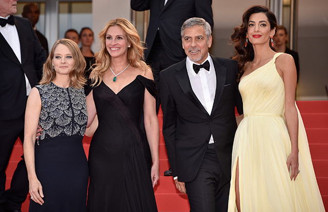 Жорж Клуни болон Амаль Аламуддин нар Канны улаан хивсэн дээр (фото 3)