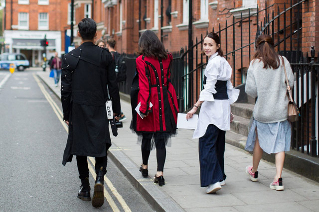 Лондонгийн загварын долоо хоног: Street Style. Нэгдүгээр хэсэг (фото 37)