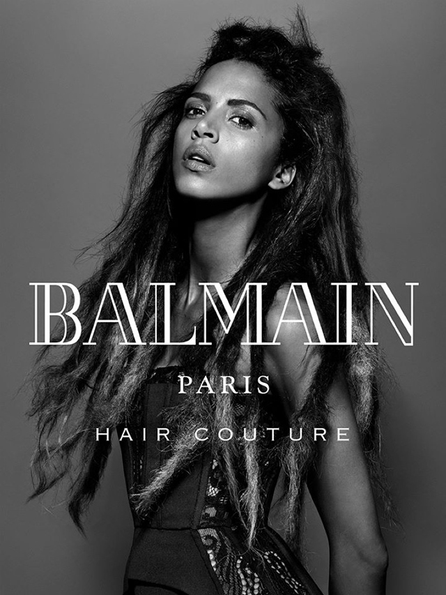 Зөөлөн бас торгомсог: Balmain-ы парик үсний сурталчилгаа (фото 2)