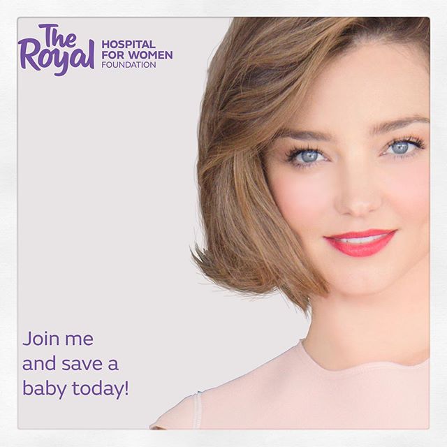 I'm proud to be the ambassador for @royalforwomen. I was a premature baby myself and was saved. Join me in saving the lives of newborn babies everyday.        Donate & learn more at www.royalforwomenfoundation.org.au #royalhospitalforwomenfoundation