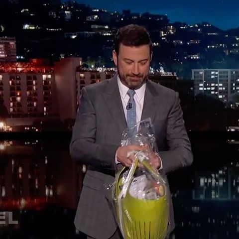 @JimmyKimmel is a 49-year-old man who stills gets an #Easter basket from his mother... *LINK IN BIO*