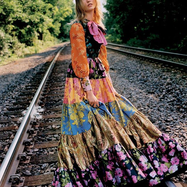 I rode my bike over these tracks throughout my childhood, I never dreamt one day I would be dancing on them for @voguemagazine   