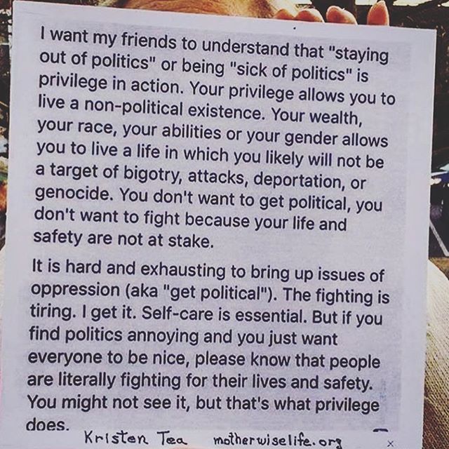 So POWERFUL. So true.    We must stand together             We cannot be silenced. We cannot get tired. We cannot give up. This. Is. History. Where do you want to tell your kids you stood?