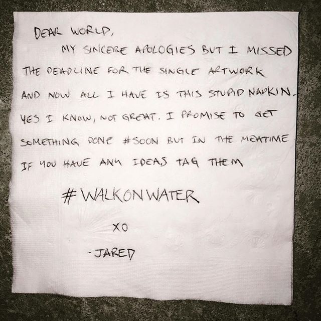 Share your ideas with us using #WALKONWATER
