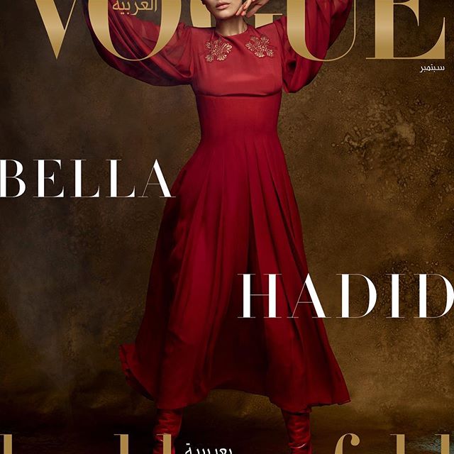 Vogue Arabia September Issue    Shot by Karl Lagerfeld Styled by the queen of all things good @amandaharlech Hair and makeup by two of the greats @peterphilipsmakeup @sammcknight1 A team I will feel forever lucky to work with, learn from and grow with. I love you! @voguearabia