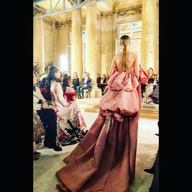   A real haute couture show !         Bravo          Pierpaolo !! You outdid yourself ! !!! @maisonvalentino #stilldreaming #breathtaking