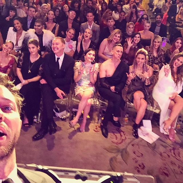 Last night I hosted the Fashion Los Angeles Awards and unsuccessfully tried to crop @nicolerichie out of this group shot. (Check out my Stories for some of my profound observations from the event)