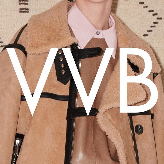 Winter is coming  Love this #VVBAW18 oversized jacket with aviator details, worn with a fluid silk shirt in rose pink. Available now at the link in bio or at 36 Dover Street London x Kisses