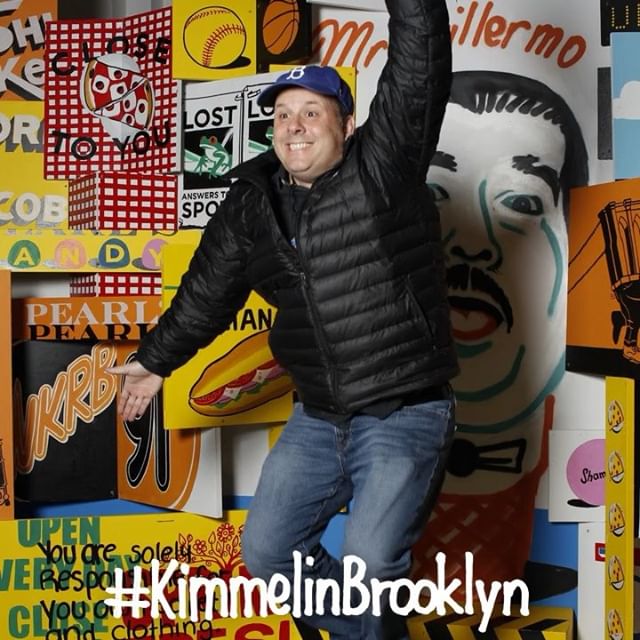 Watch out #NY - @TheCousinSal is back! #KimmelinBrooklyn @SteveESPOPowers