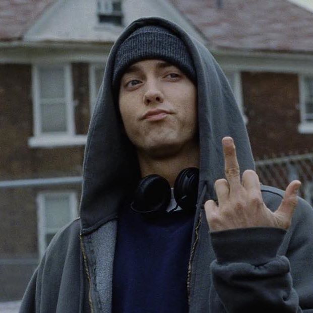 B-Rabbit in the house.  #TBT Throwback to 16 years ago today #8mile