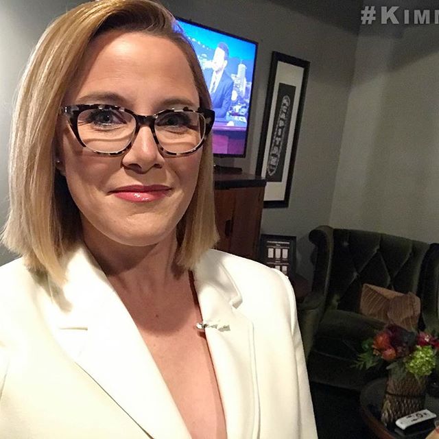Backstage at #Kimmel with @CNN s @SECupp