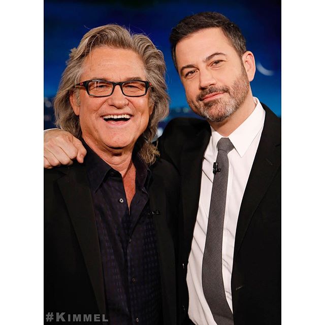 Celebrating Jimmy's birthday with this handsome devil! #KurtRussell #dimps