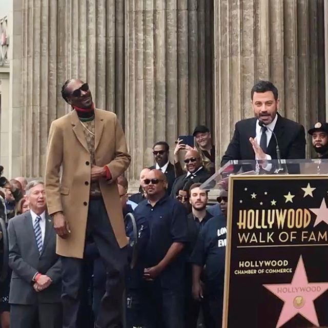 Congrats to our pal @SnoopDogg on his star on the Hollywood Walk of Fame!