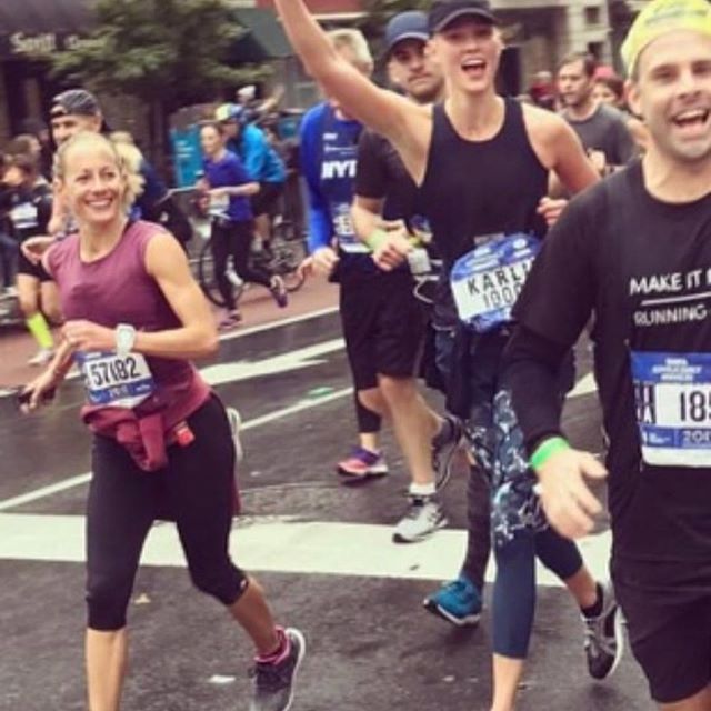 Running the #NYCmarathon last year was a bucket list item for me  
It was a dream come true to cross that finish line. 
Congratulations to everyone who is racing today! The hard work, time, and dedication that goes into preparing for this, is no small feat. Thinking of you  cheering you on!!!      