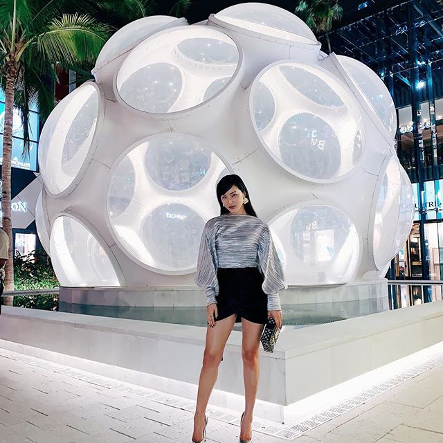 You should be here   Sparkling in Louis Vuitton exploring @miamidesigndistrict during The WKNDR #atMDD #adv