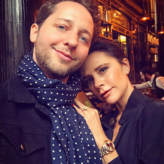 Lunch was 45 minutes. But it took about an hour to find the right lighting. @victoriabeckham  