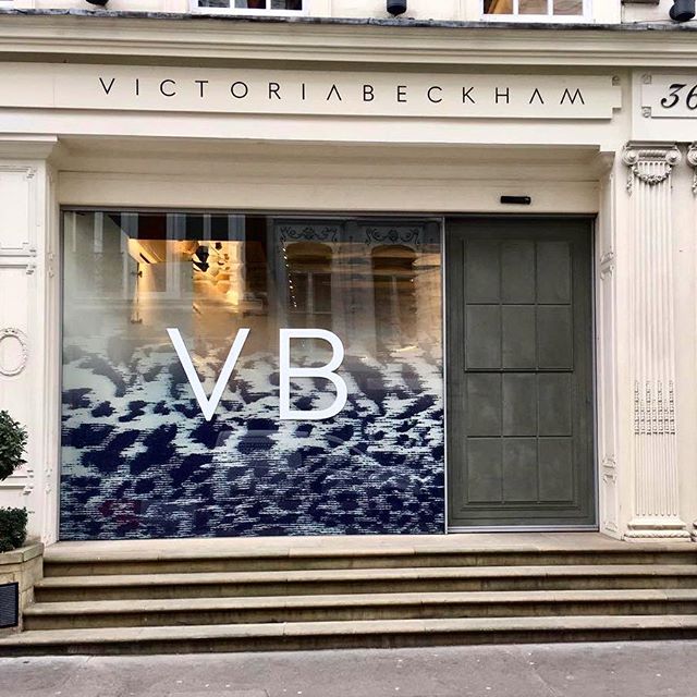 Love the new window at #VBDoverSt! Discover new prints and accessories at 36 Dover Street London. x Kisses