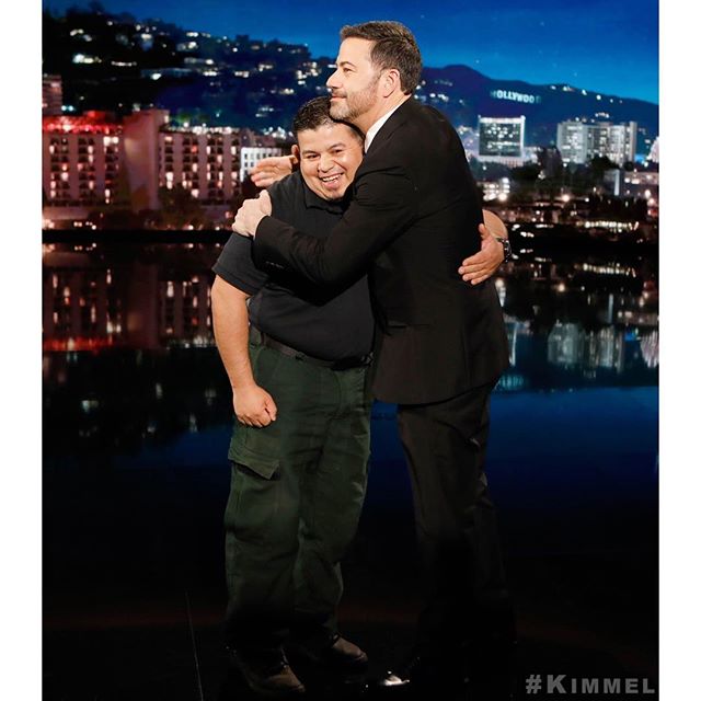 We re putting furloughed federal employees to work every night until the #GovernmentShutdown ends. Thank you Fire Captain Mark, Prison Guard John, TSA Officer Fatina and Air Traffic Controller Nathan for being exceptional #Kimmel staffers this week!