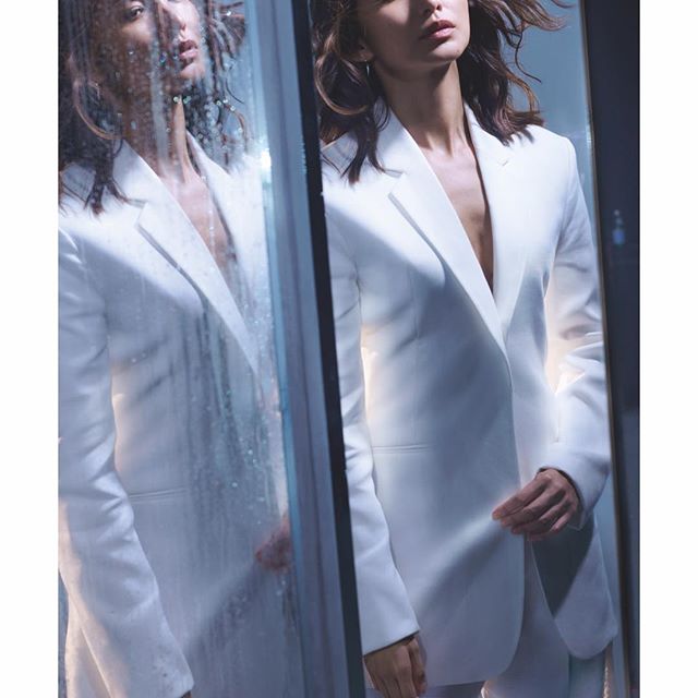 @gemma_chan in the new issue of @britishvogue in #VBSS19 tailoring, shot by @nick_knight and styled by @kphelan123 Head to the link in bio to discover the tailoring edit! x VB