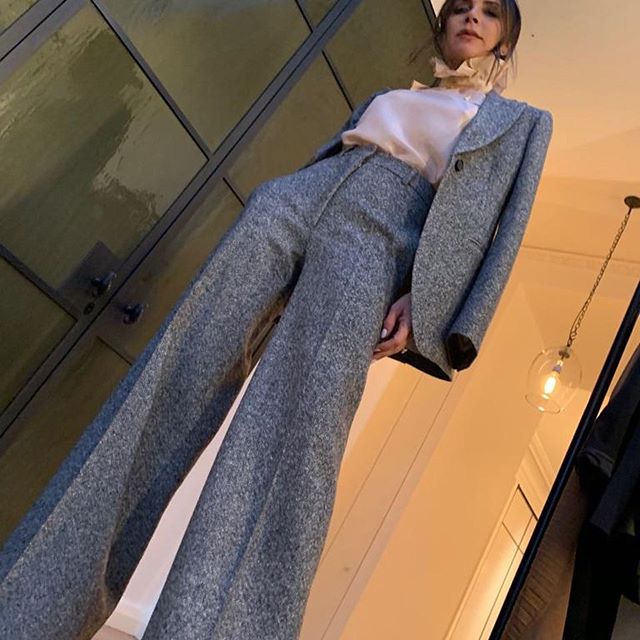 I mean... These pants really do elongate your legs!     #VBPreAW19