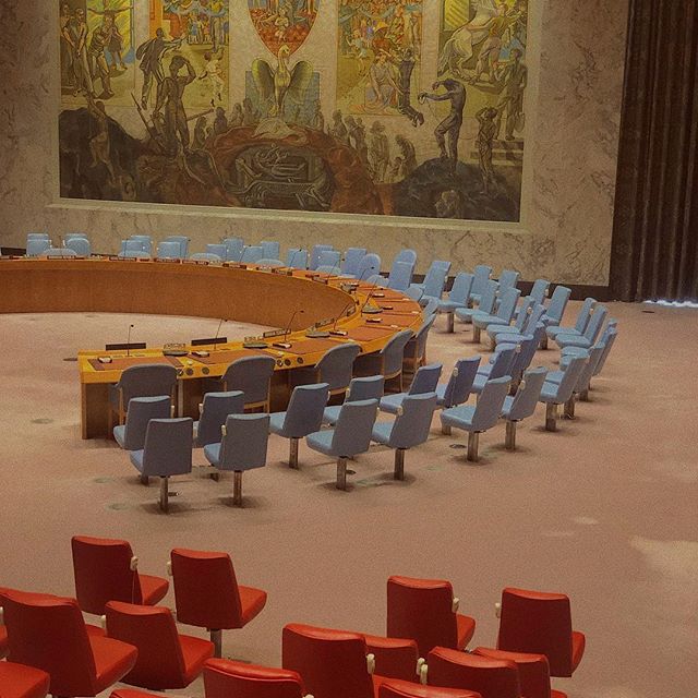  TAKE A SEAT Last week at the U.N.