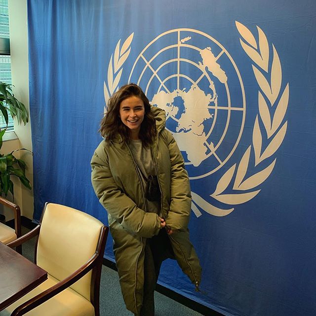 Spacewoman      Happy at United Nations HeadQuarters @unitednations   credit: @earlgreyj