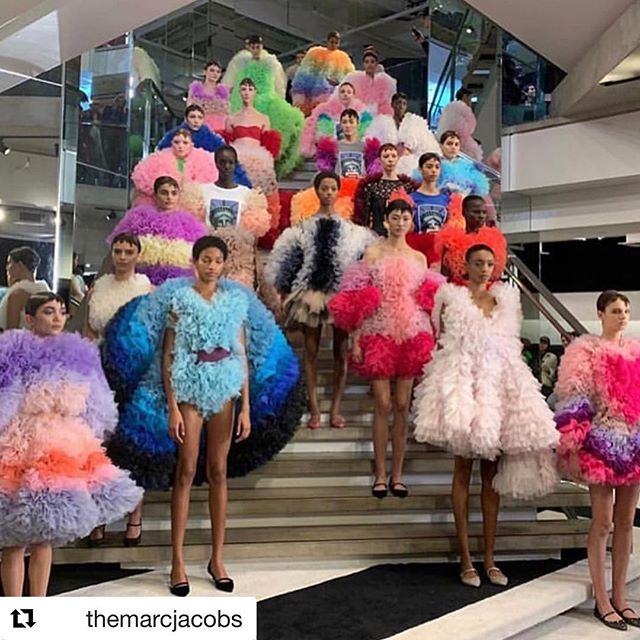 #Repost @themarcjacobs       
Thank you @tomokoizumi for bringing all your talent, color and joy to our #marcjacobsmadison shop and sharing your collection with the world. Thank you @kegrand