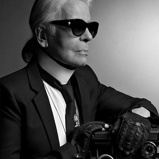 Karl     Legend.Rest In Peace. Thank  You for inspiring us with your extraordinary Example.  #karllagerfeld #ripkarllagerfeld