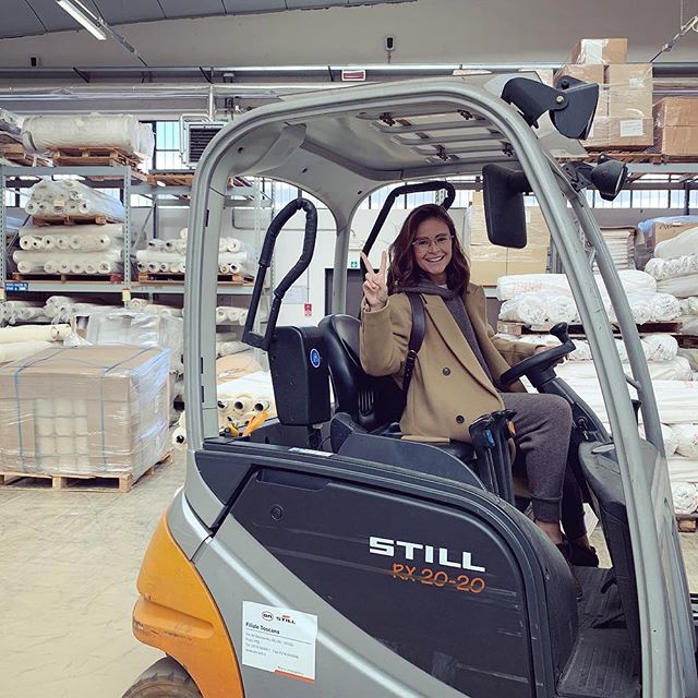 Cruising around one of the best factories in Italy in my cool electric car, scheming how to scale some breakthrough materials science innovations  while I m at it. Hi Team @futuretechlab   