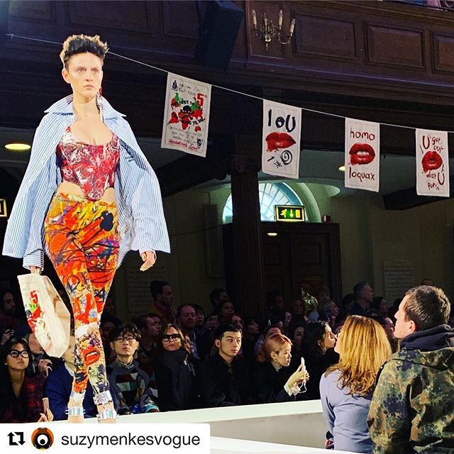 #Repost @suzymenkesvogue with @get_repost
      
Flagging Vivienne Westwood s playing cards    And their plan to save this earth.