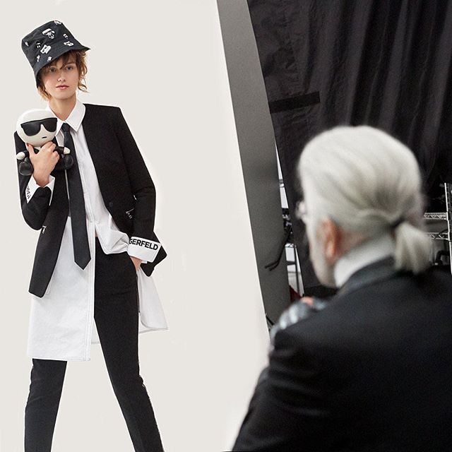 The latest campaign, as seen through the lens of Karl Lagerfeld. #ACCORDINGTOKARL