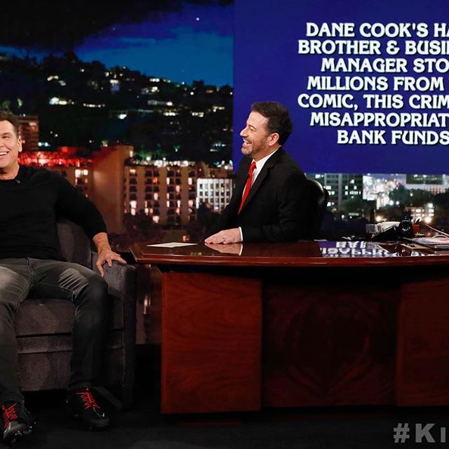 His brother stole all his money! Go see his new show!   @DaneCook #TellItLikeItIsTour