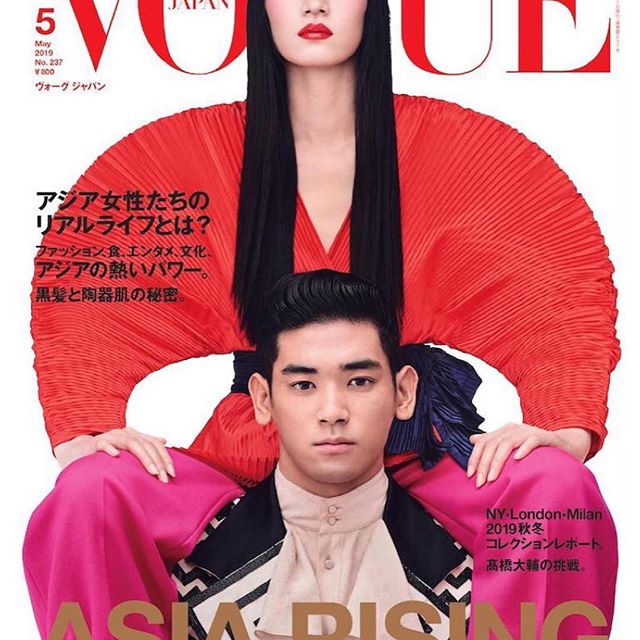 #Repost @voguejapan     
コレクションのランウェイを席巻する日本人モデルの江原美希とUTAがカバーに登場した VOGUE JAPAN 5月号  ASIA RISING をテーマに掲げ  注目のアジア人デザイナーやホットなセレブ  そしてショートトリップにもオススメなアジアントラベル情報をお届けする  3月28日(木)発売     Japanese models @miki_ehara and @utauuu covers the latest may issue of VOGUE JAPAN with the theme of ASIA RISING. The issue will include features on Asian designers to watch, the hottest Asian Celebrities and a travel guide to the go-to cities all around Asia. On sale 28th of March    #voguejapan #mayissue #uta #mikiehara 
Photo: @giampaolosgura 
Fashion editor: @paulcavaco 
Hair: @francogobbi1 At @streetersagency Using @milkshakehairofficial 
Make up: @maudlaceppe For @nars at @thewallgroup 
Manicure: @geraldineholford Using @opi 
Casting: @pg_dmcasting At @exposureny 
Models: @miki_ehara Wearing top and pants from @gucci And @utauuu Wearing jacket and blouse from @gucci
