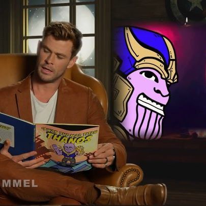 The cast of @Avengers reads NEW #Thanos children s book  @MarkRuffalo @ChrisHemsworth #ScarlettJohansson #ChrisEvans @DonCheadle @Renner4Real @Marvel #AvengersEndgame