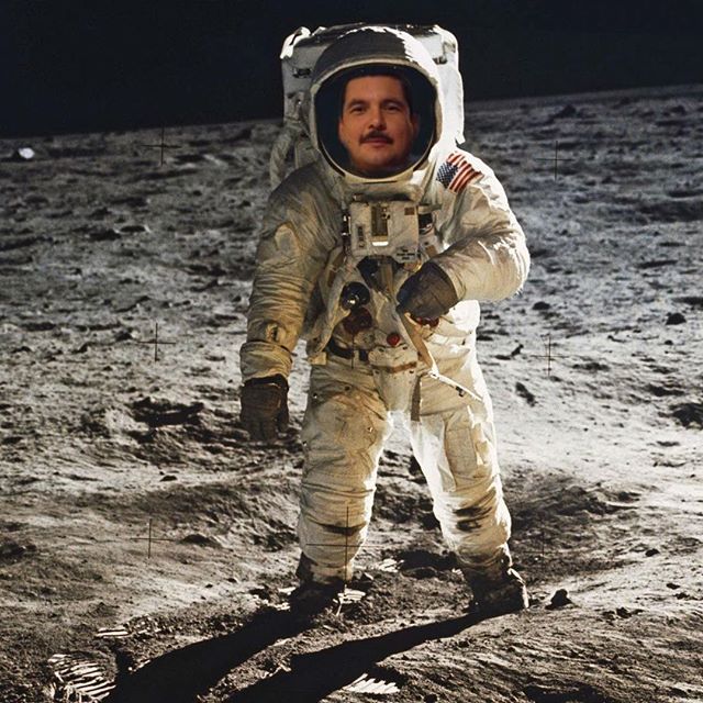Haters will say it s Photoshop... #MoonLanding50 #Apollo50th @IamGuillermo