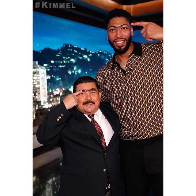 Brow Bros. @IamGuillermo @AntDavis23 @Lakers #LakeShow #TheBrow