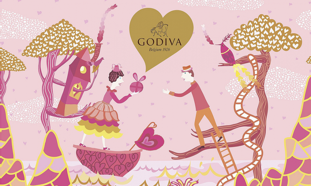 Валентины баярын онцгой бэлэг: Godiva шоколадны цуглуулга