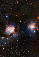 Орион одны ордны Meisser 78 гэх шинэ од үүсдэг бүс