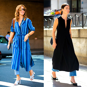 Street style чиг хандлага: Жийнсэн өмдийг даашинзтай хослуулах аргачлал Street style чиг хандлага: Жийнсэн өмдийг даашинзтай хослуулах аргачлал