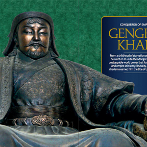 Чингис хаан National Geographic History сэтгүүлийн нүүр хавтсанд гарлаа Чингис хаан National Geographic History сэтгүүлийн нүүр хавтсанд гарлаа