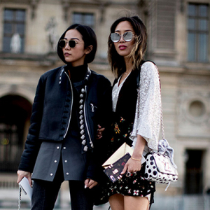 Парисын загварын долоо хоног дахь street style, VI хэсэг