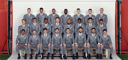 Thom Browne брэнд Барселона багийг хувцаслалаа Thom Browne брэнд Барселона багийг хувцаслалаа