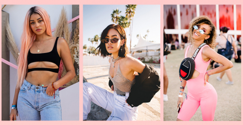 Coachella дээрх гоо сайхны чиг хандлага: Өнгө өнгийн сүлжсэн үс, гялалзсан наалт болон бусад