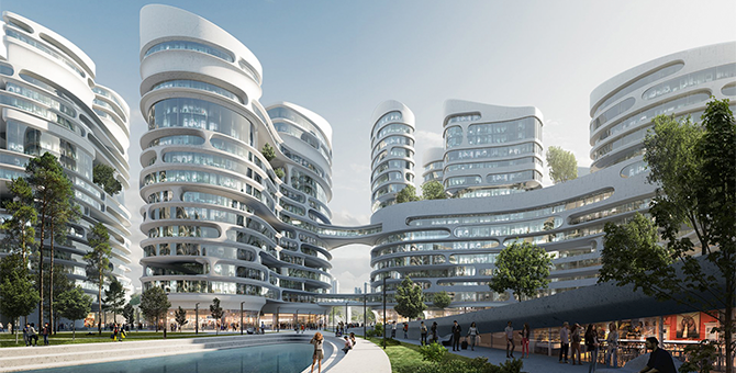 Zaha Hadid Architects-ийн шинэ төсөл: Орос улс дахь футуристик хот Zaha Hadid Architects-ийн шинэ төсөл: Орос улс дахь футуристик хот