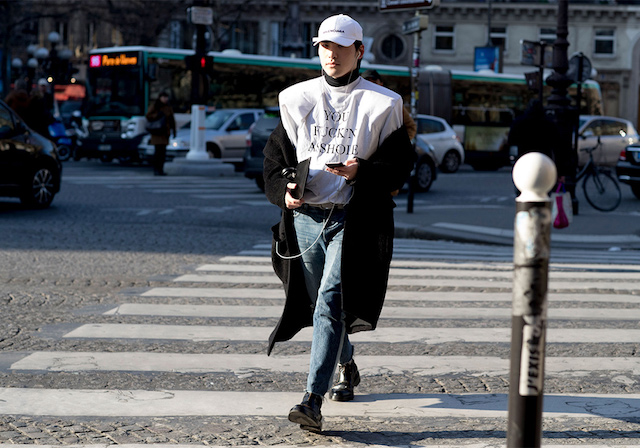 Street style: Парисын эрэгтэй загварын долоо хоног, намар-өвөл 2017