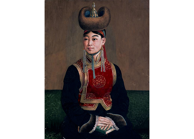 \"Монгол эмэгтэй\" А.Сэнгэцохио, 1977он